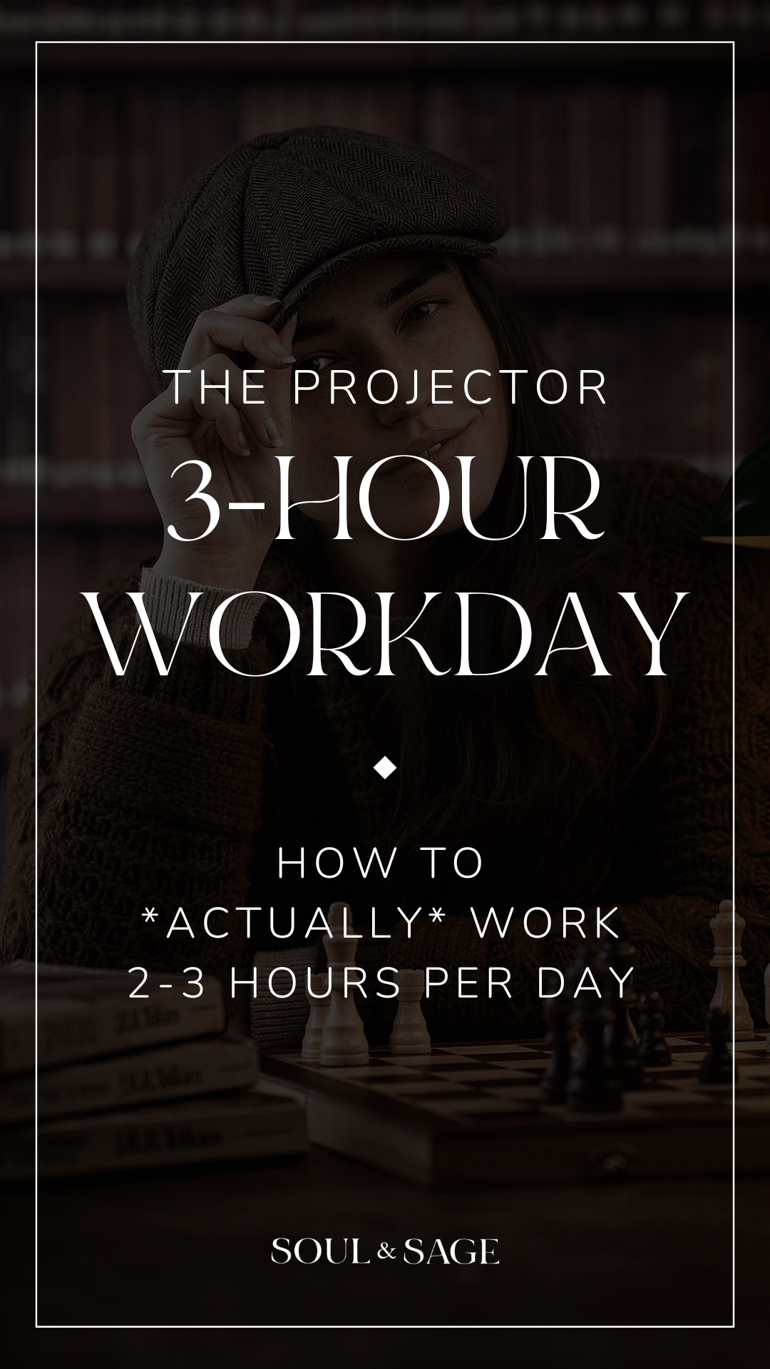 The Projector 3-Hour Workday - how to *actually* work 2-3 hours per day | from Soul & Sage | Human Design for Coaches